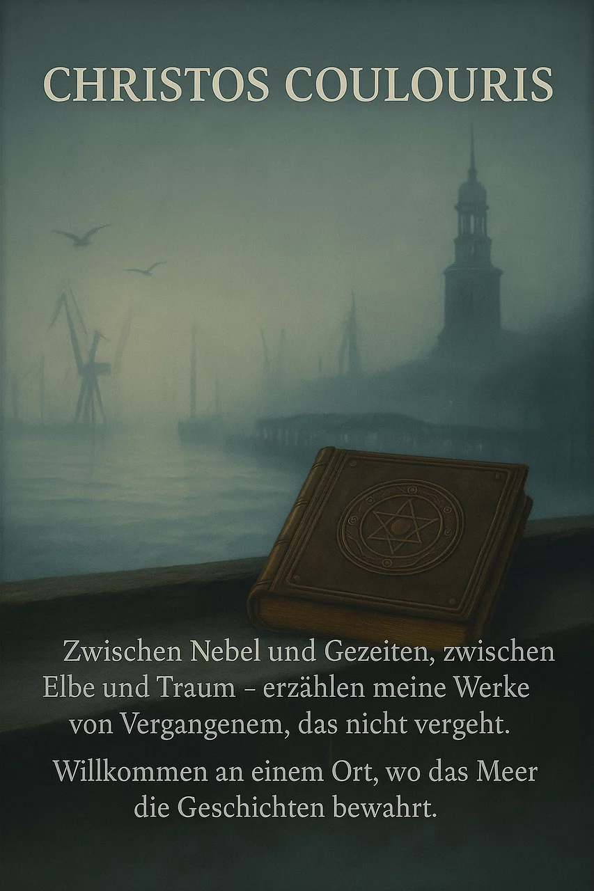 Zwischen Nebel und Gezeiten, zwischen Elbe und Traum –
erzählen meine Werke von Vergangenem, das nicht vergeht.
Willkommen an einem Ort, wo das Meer die Geschichten bewahrt. Between mist and tides, between the Elbe and a dream –
my creations tell of what once was, yet never fades.
Welcome to a place where the sea remembers every story.