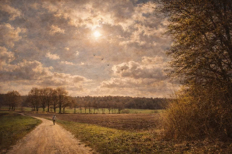 Büsen – ein Ort wie aus einer anderen Zeit.
Hier beginnt nicht nur ein Spaziergang…
sondern manchmal auch eine Geschichte.