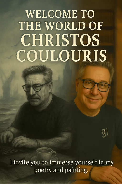 Welcome to the World of Christos Coulouris. I invite you to immerse yourself in my poetry and painting.