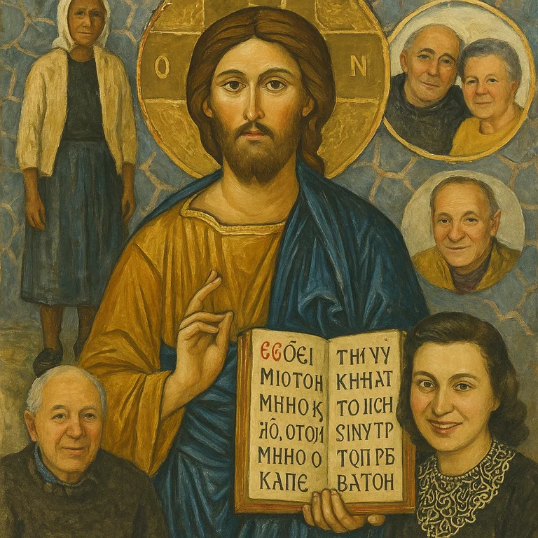 Zum Gedenken meiner Eltern, Großeltern und Pflege Mutter Uschi Wenzlin Collage Acrylfarben