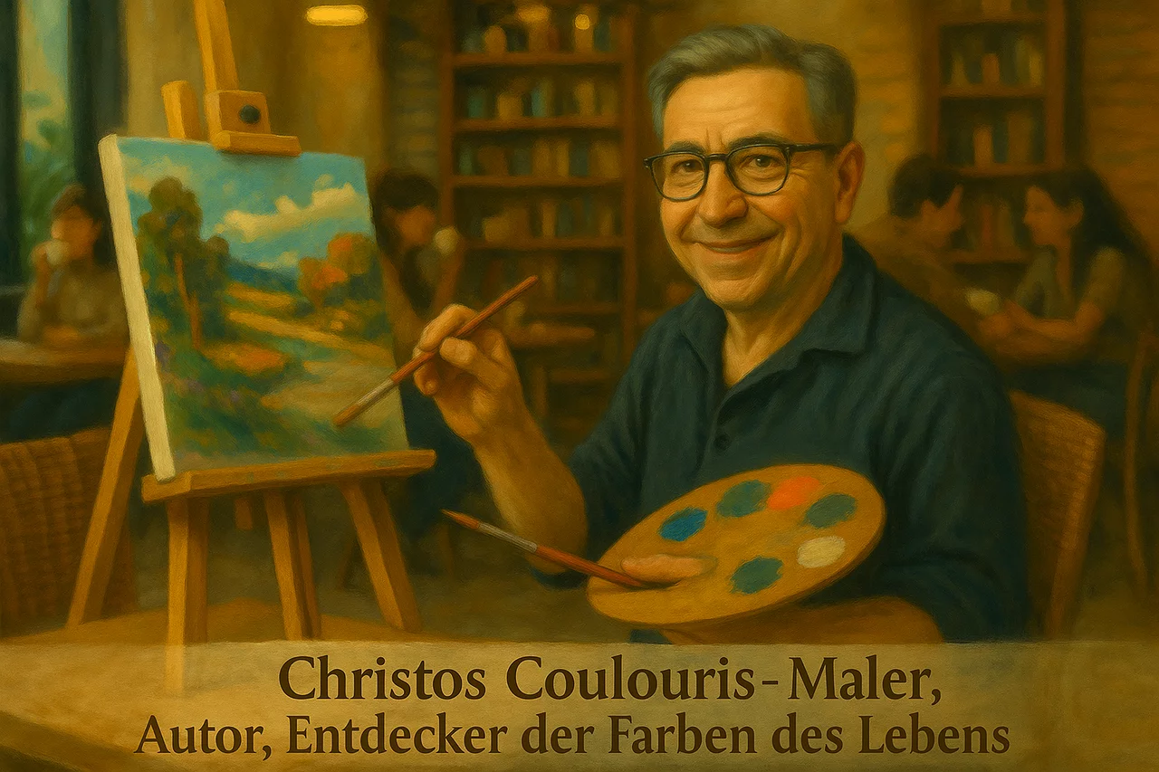 Christos Coulouris – Maler, Autor, Entdecker der Farben des Lebens