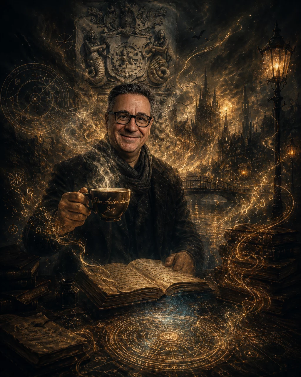 Treten Sie ein in eine Welt zwischen Licht und Schatten –
wo Worte zu Bildern werden, und jedes Bild eine Geschichte flüstert.
Magie, Erinnerung und Sehnsucht warten jenseits des Sichtbaren. Step into a world between light and shadow –
where words turn into visions, and every image whispers a story.
Magic, memory, and longing await beyond what can be seen.