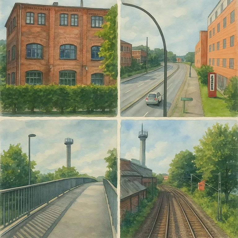 Der Binnenhafen ist die Keimzelle der Stadt Harburg. Um die Schlossinsel herum entstanden die Hafenbecken. Schon 1847 bekam er einen Eisenbahnanschluss und wurde Industriegebiet.